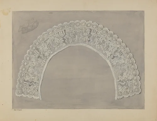 Embroidery by Edith Magnette, index of american design, 1937