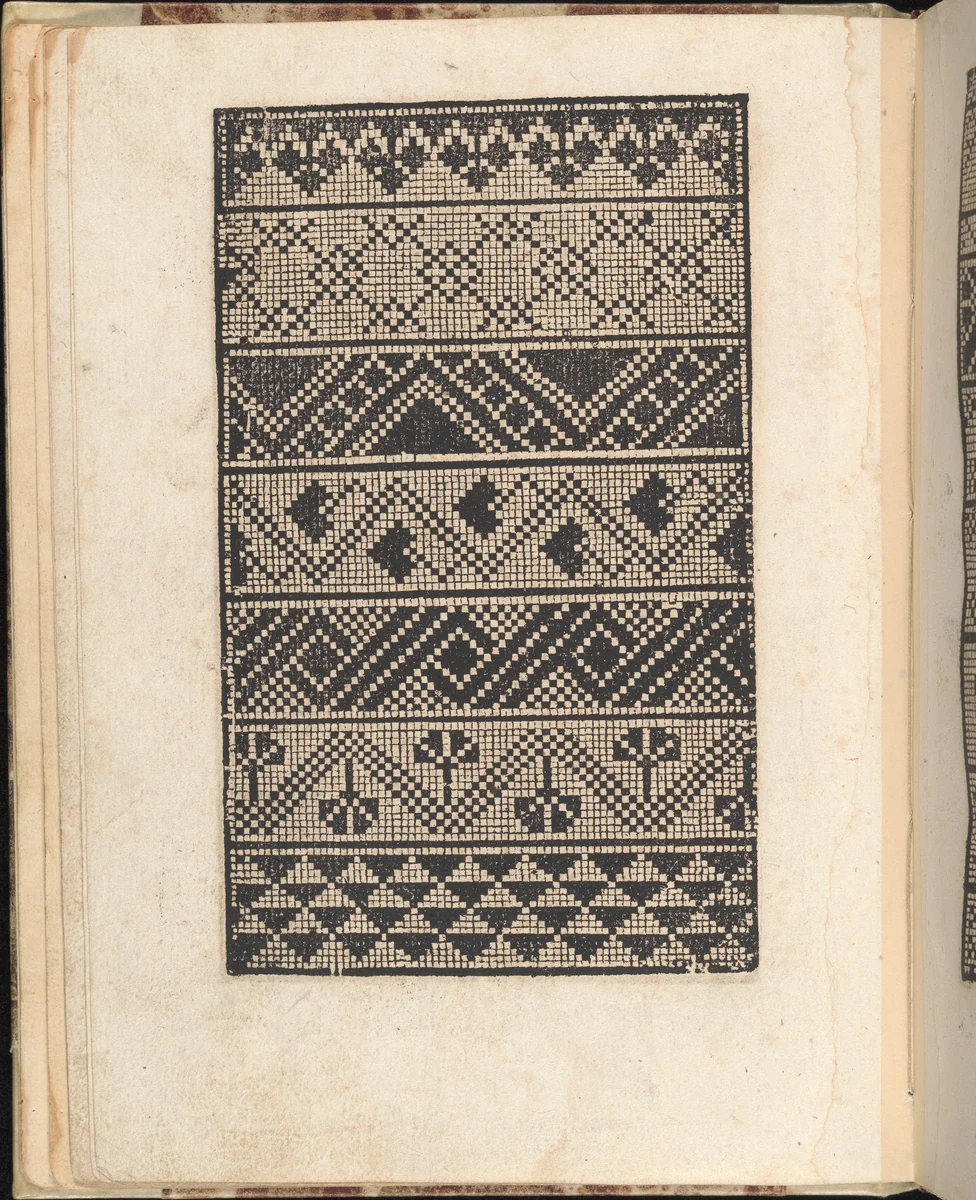Ein new getruckt model Büchli...Page 6, verso by Johann Schönsperger, book, 1529