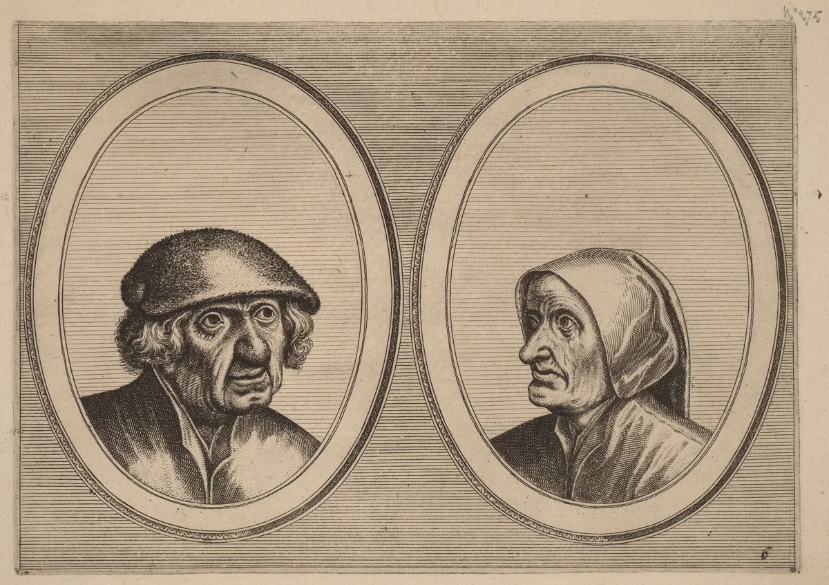 "Dirck Domp" and "Zeedighe Kniertje" by Lucas van Doetechum, print, 1564-1565