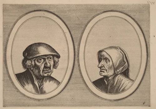 "Dirck Domp" and "Zeedighe Kniertje" by Lucas van Doetechum, print, 1564-1565