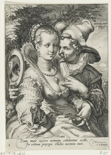 Het Gezicht by Unknown, print, 1575-1607