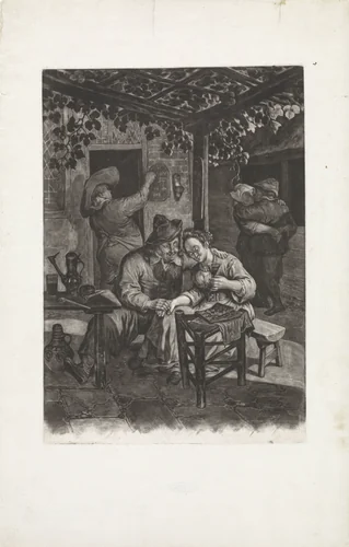 De jeugd by Cornelis Dusart, print, 1680-1704