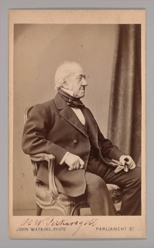 [Frederick Richard Pickersgill] by John and Charles Watkins, photograph, 1860-1869