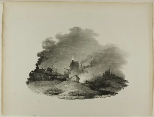 Near Wellington, Shropshire by Francis Nicholson, print, 1821