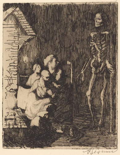 Which One? (Lequel?) by Albert Besnard, print, 1900