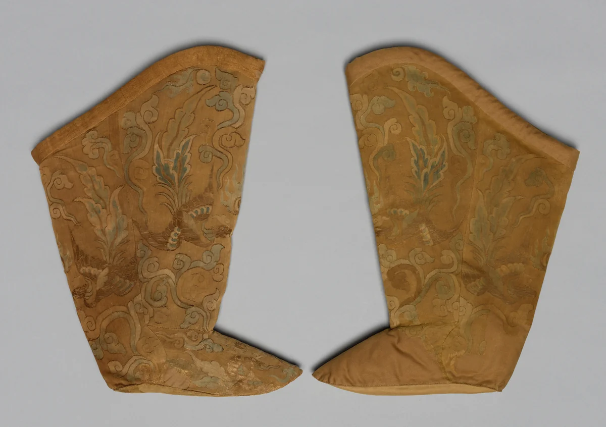 Pair of Boots by Unknown, textile, 907-1125