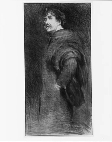 James McNeill Whistler by John White Alexander, artwork, 1856-1915