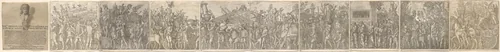 The Triumph of Julius Caesar by Andrea Andreani, print, 1599