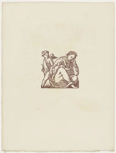 Vignette (folio 48 verso) from Les Amours (The Loves) by Émile Bernard, illustrated book, 1915