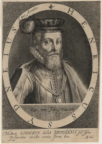 Sir Henry Sidney, Lord Deputy of Ireland by Magdalena van de Passe
Willem de Passe, print, 1620