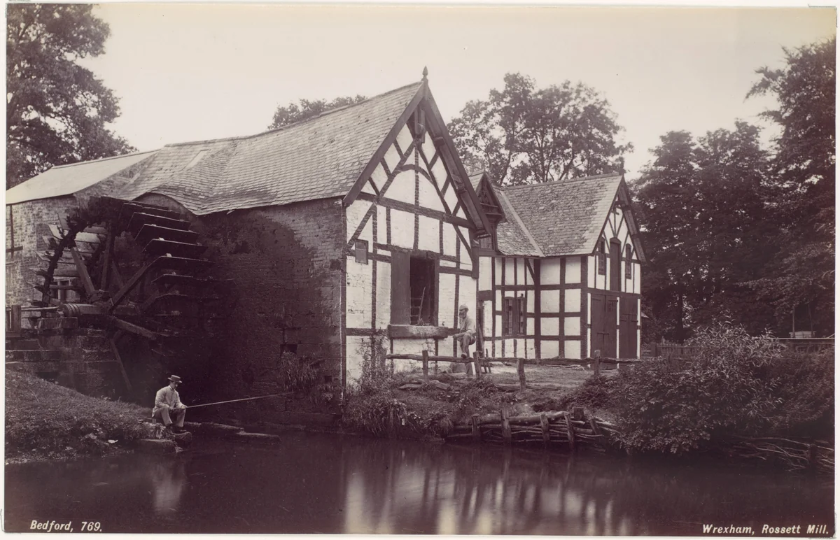 Wrexham, Rossett Mill by Francis Bedford, photograph, 1870-1879