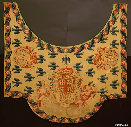 Caparison by Aubusson, textile, 1750-1785
