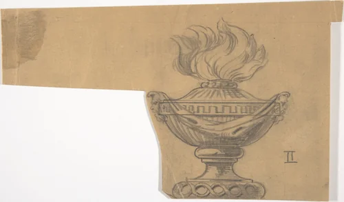 Suggestions for Urns by L. V. Grave, drawing, 1700-1800