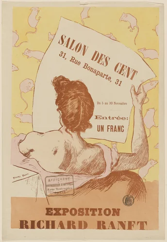 Salon des Cent, Exposition Richard Ranft by A. Richard Ranft, design, 1894