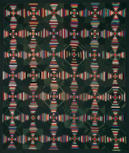 Bedcover by United States, textile, 1880-1889