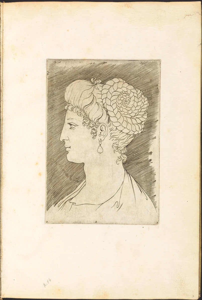 Print from Drawing Book by Luca Ciamberlano, print, 1610-1620