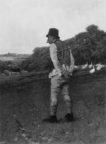 On the Old Sod by William Magrath, artwork, 1879