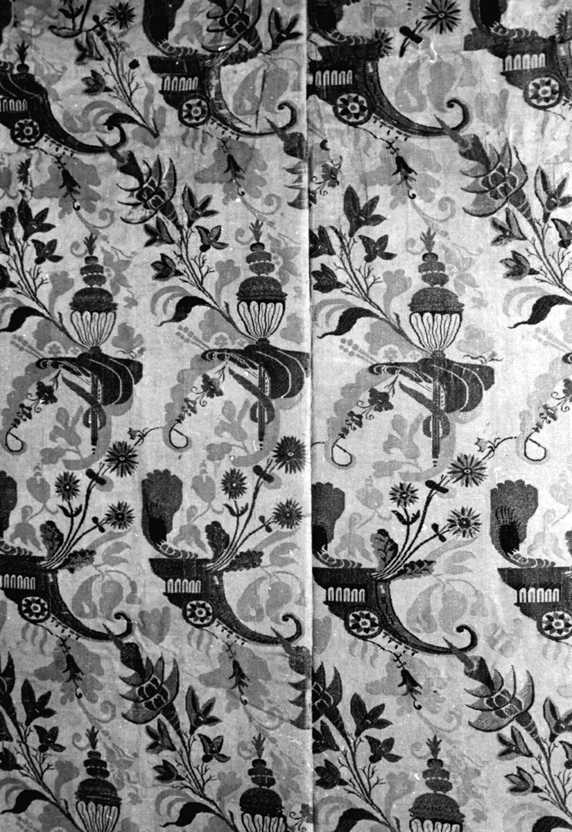 Panel by England or France, textile, 1697-1717
