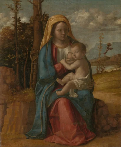 Madonna and Child by Giovanni Battista Cima da Conegliano, painting, 1512-1517