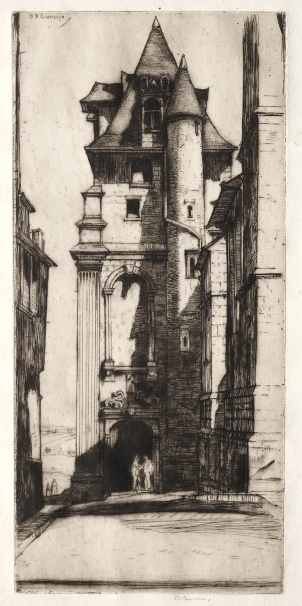 St. Aignan, Chartres by David Young Cameron, print, 1916