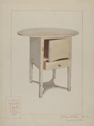 Cellarette by Vincent P. Rosel; Gordon Saltar, index of american design, 1937