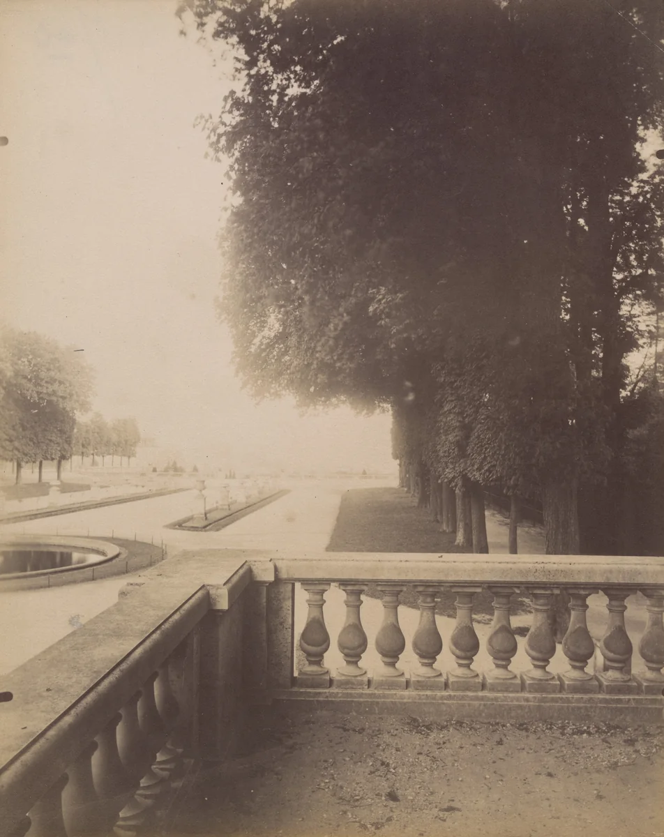 Parc de Saint-Cloud by Eugène Atget, photograph, 1915