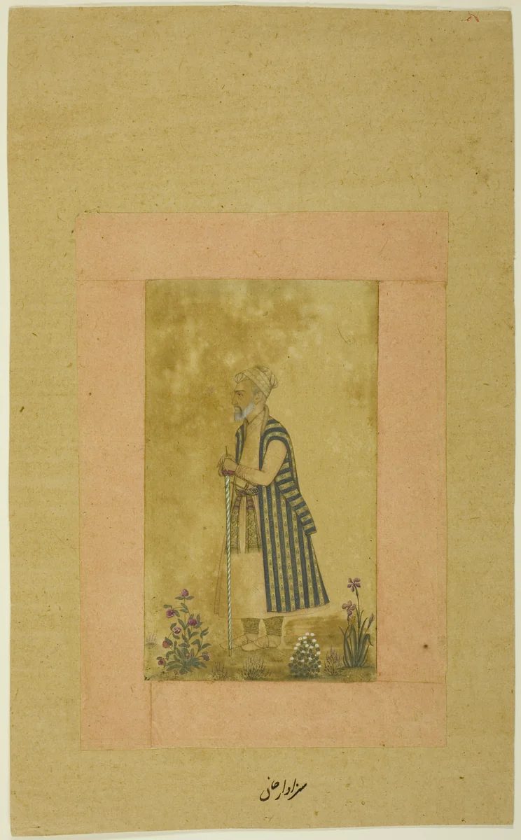 Portrait of an Aged Courtier by India Mughal, other, 1601-1700