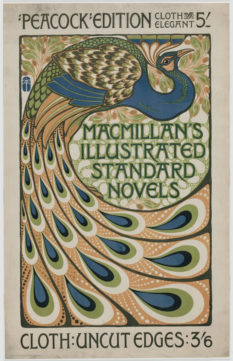 Macmillan's Illustrated Standard Novels by Albert Angus Turbayne, design, 1896
