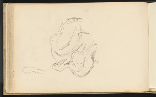 Pelicans by Paul Cezanne, drawing, 1877-1880