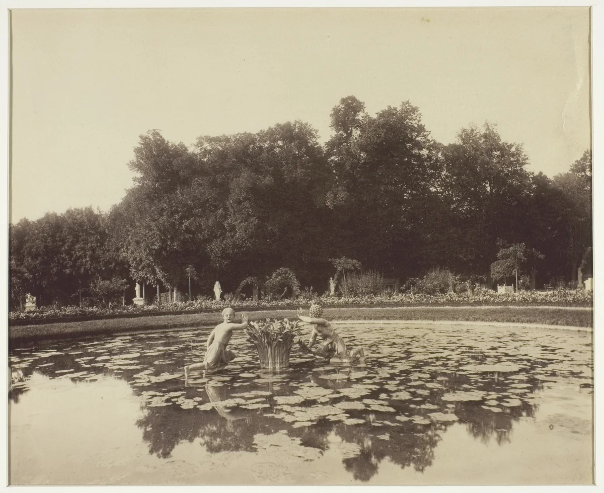 Versailles, Coin de Parc by Jean-Eugène-Auguste Atget, photograph, 1903