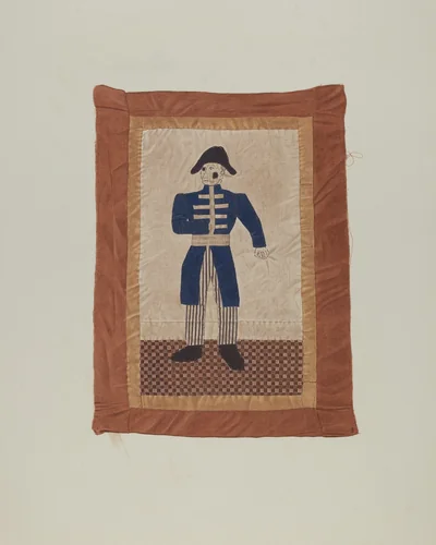 Pillow top Insert by Albert Ryder, index of american design, 1940