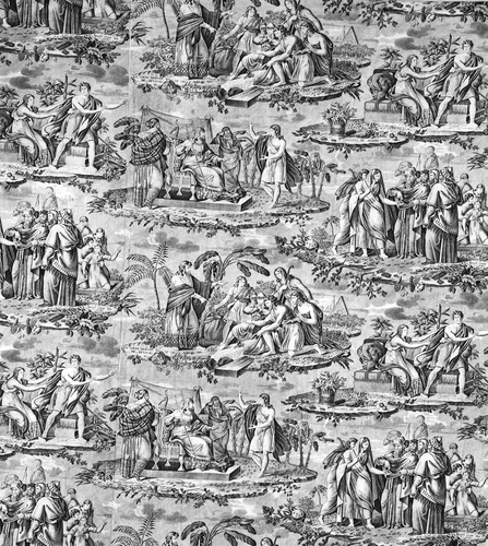 The Story of Joseph (Furnishing Fabric) by Tony Johannot, textile, 1820-1830