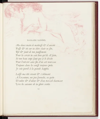 In-text plate (page 135) from Parallèlement (In Parallel) by Pierre Bonnard, illustrated book, 1900