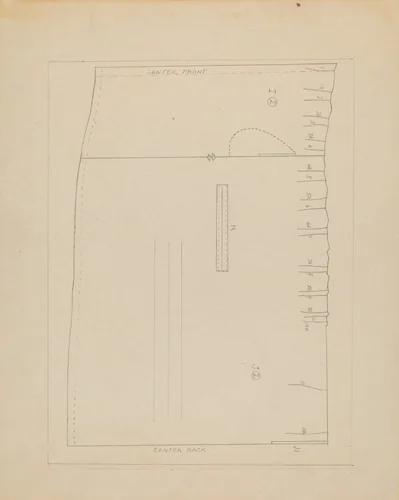 Pattern by Percival Jenner, index of american design, 1935-1942