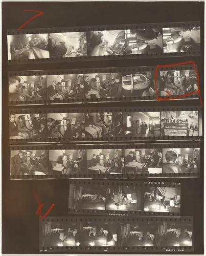 Guggenheim 131/Americans 10--New York City by Robert Frank, photograph, 1955