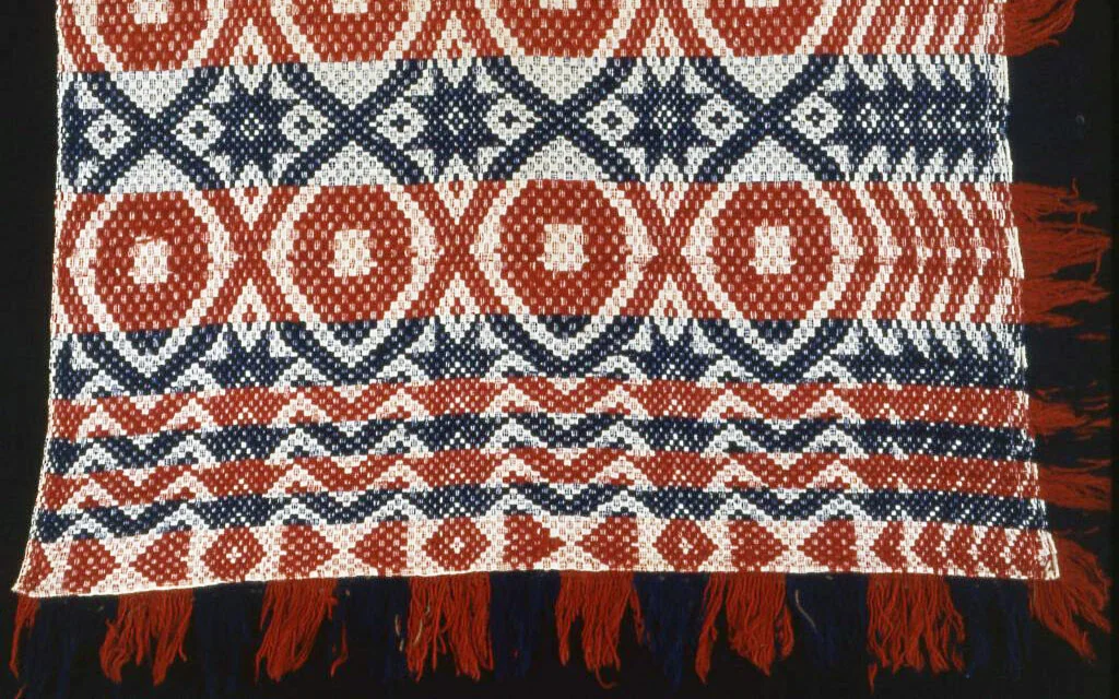 Coverlet by United States, textile, 1820-1839