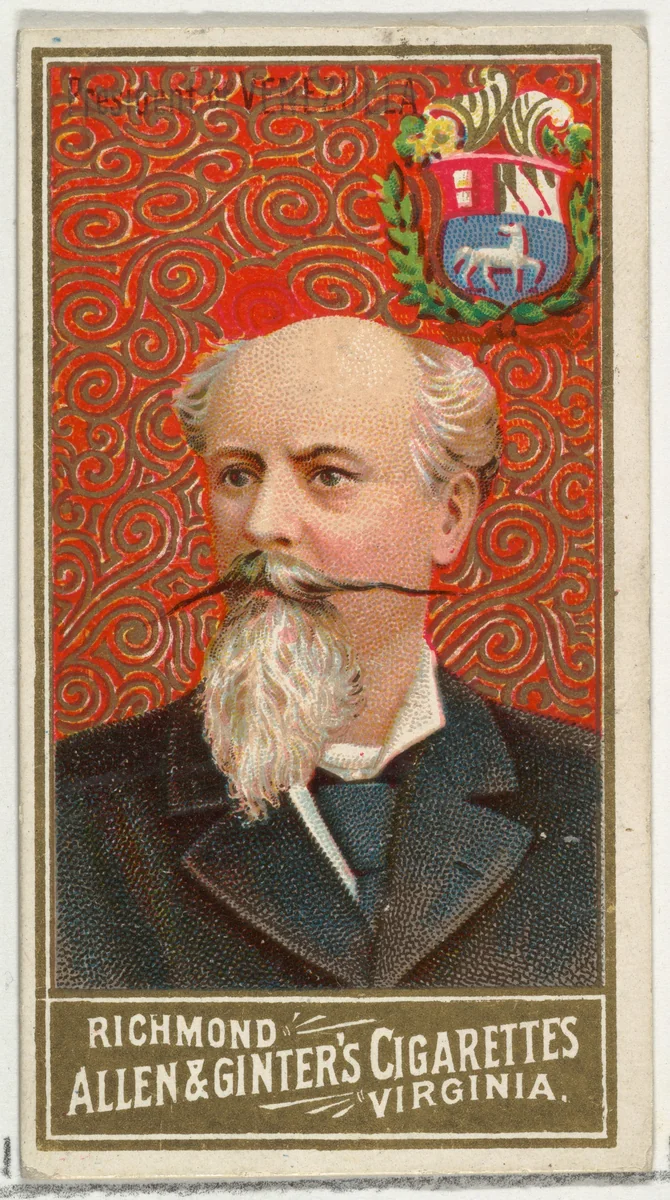 President of Venezuela, from World's Sovereigns series (N34) for Allen & Ginter Cigarettes by Allen & Ginter, print, 1889