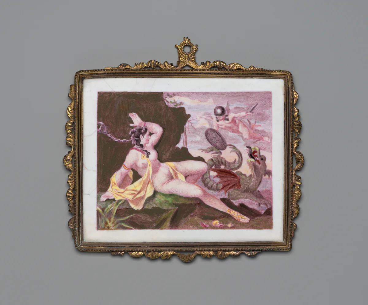 Perseus and Andromeda by Simon Ravenet, other, 1748-1761