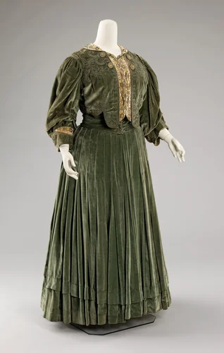 Afternoon dress by Chezar & Pillman, artwork, 1901-1905