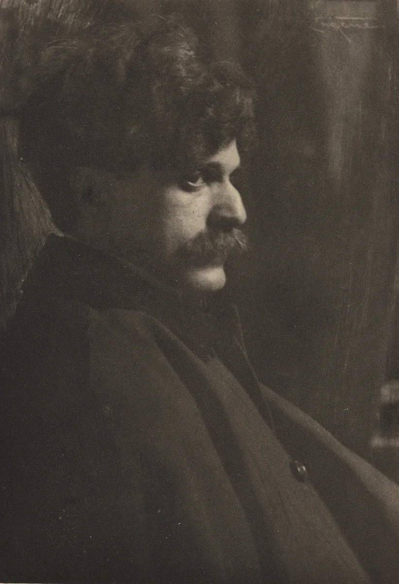 Alfred Stieglitz by Frank Eugene, photograph, 1901