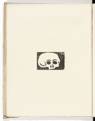 Vignette (folio 36 verso) from L'Enchanteur pourrissant by André Derain, illustrated book, 1909