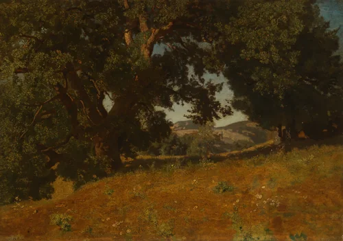Landscape by Eugène Blery, painting, 1835-1845