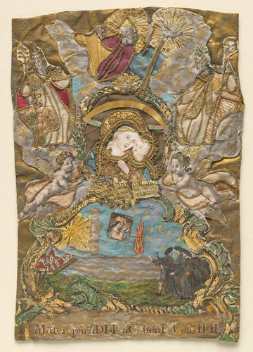The Madonna of Paradise, Our Lady of Good Counsel by anonymous, print, 1700-1800