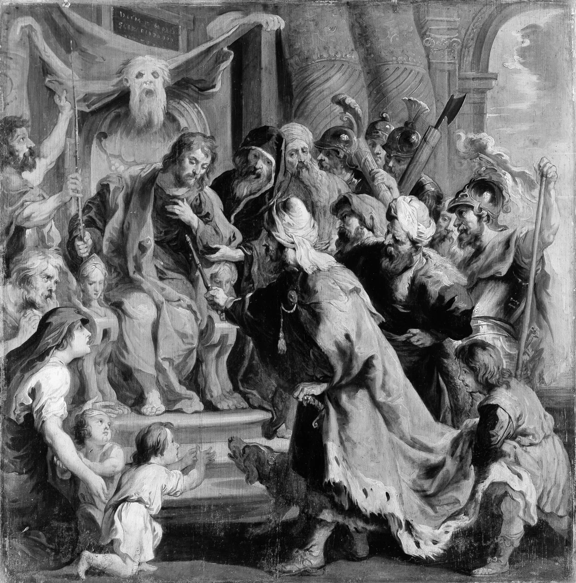 Cambyses Appointing Otanes Judge by Peter Paul Rubens, painting, 1700-1799