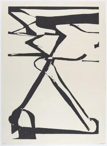 Double X [artist's proof] by Richard Diebenkorn, print, 1987