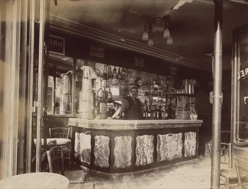 Petit bar by Eugène Atget, photograph, 1926