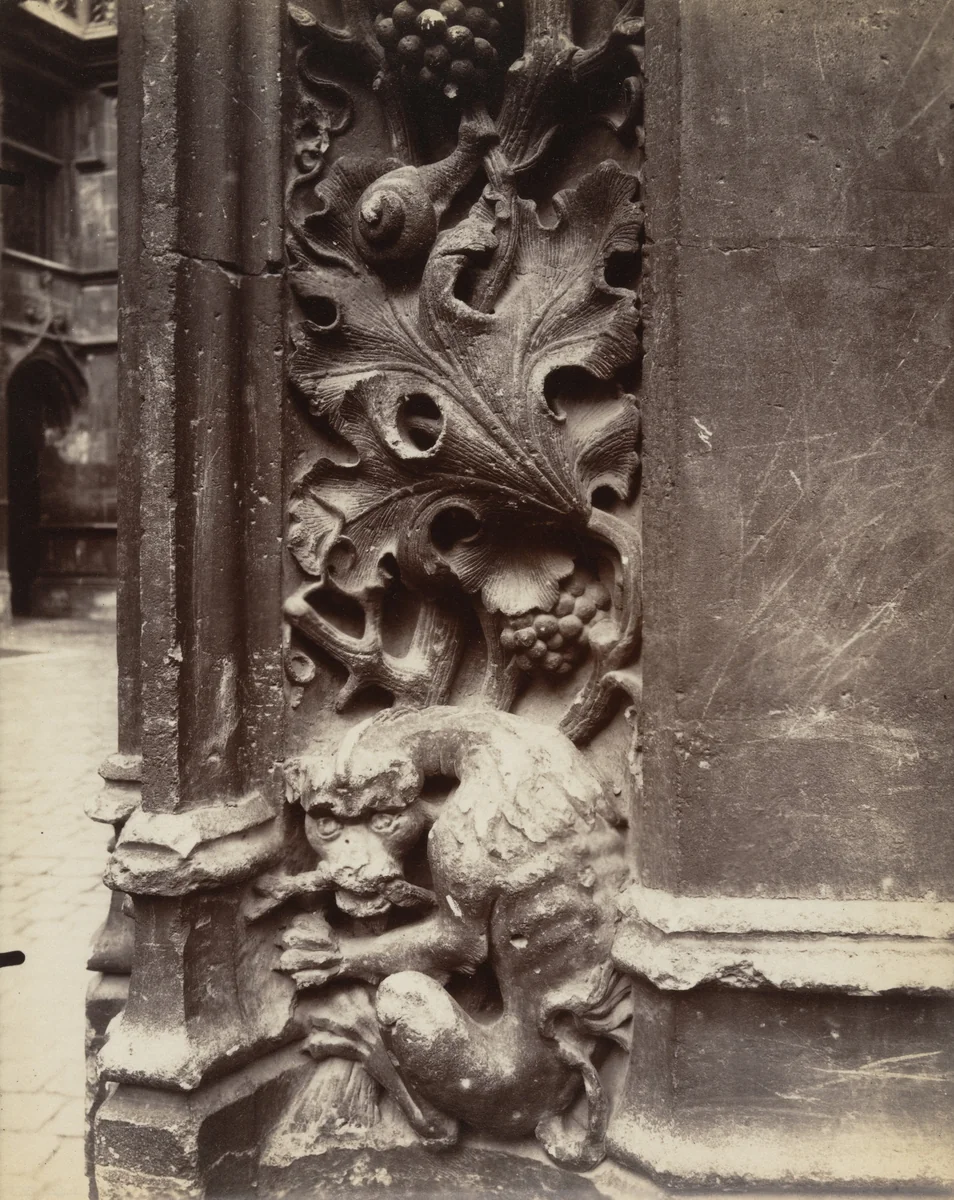 Cluny (Porte) by Eugène Atget, photograph, 1902