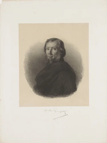 Portret van Theodoor van Rijswijck by anonymous, print, 1847-1887