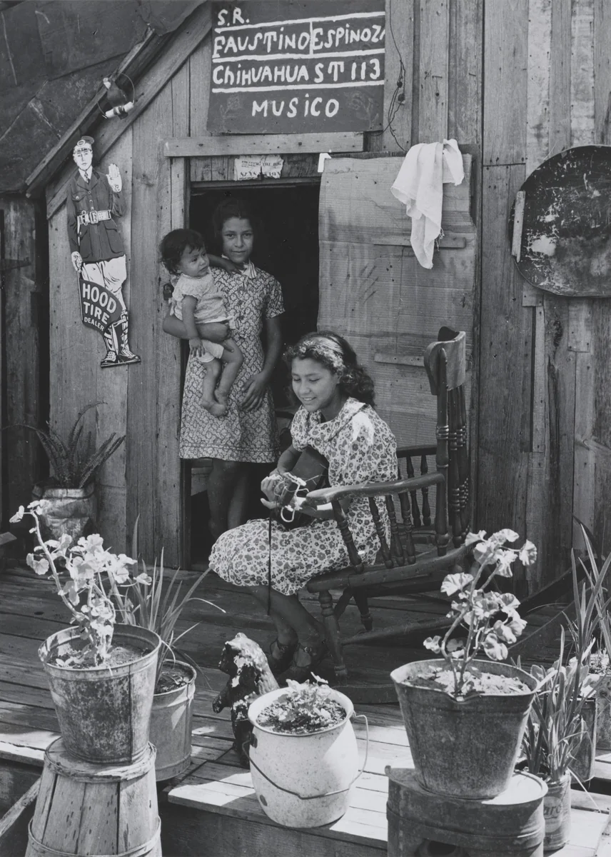 San Antonio, Texas, Two Members of One of America's Most Oppressed Minorities--Mexicans in San Antonio, Texas--Who Do Not Lead Cheerless Lives, by Peter Sekaer, photograph, 1939