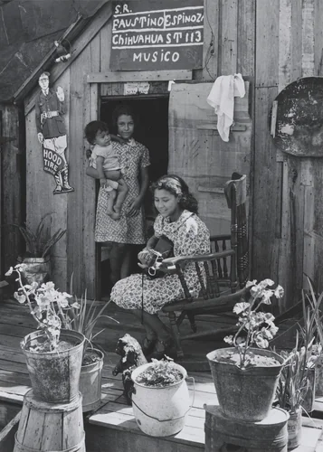 San Antonio, Texas, Two Members of One of America's Most Oppressed Minorities--Mexicans in San Antonio, Texas--Who Do Not Lead Cheerless Lives, by Peter Sekaer, photograph, 1939